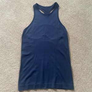 Navy swiftly racer back